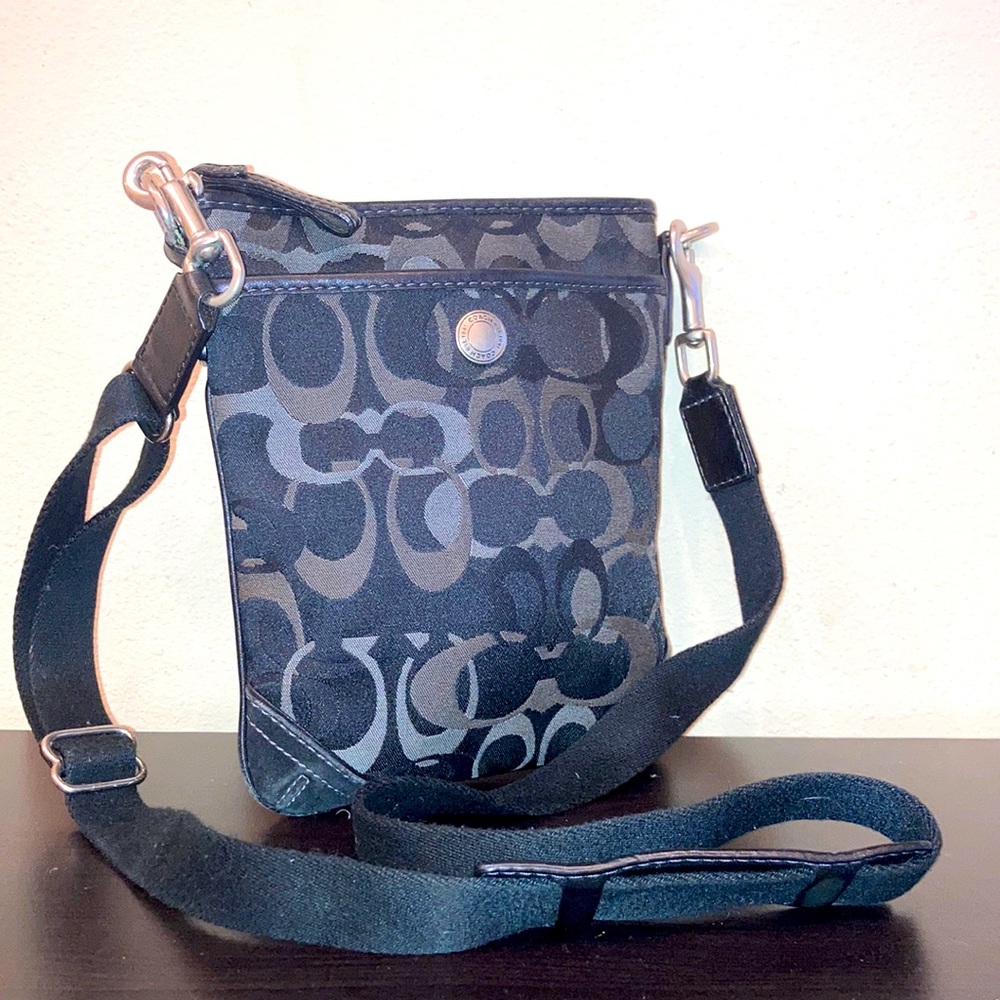 Coach C sign fabric crossbody